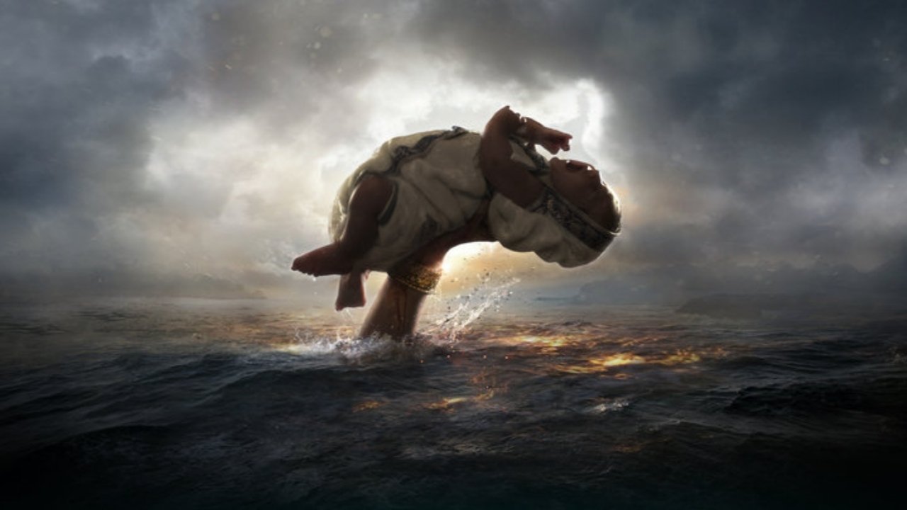 Backdrop for Bāhubali: The Epic