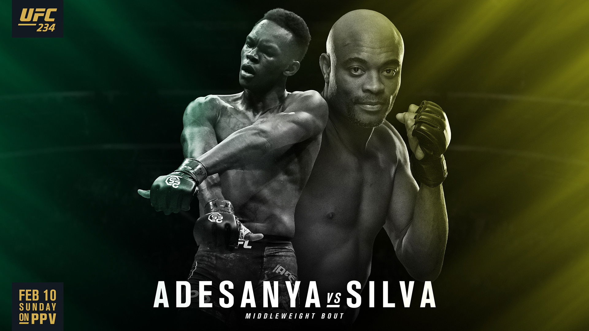 Backdrop for UFC 234: Adesanya vs. Silva