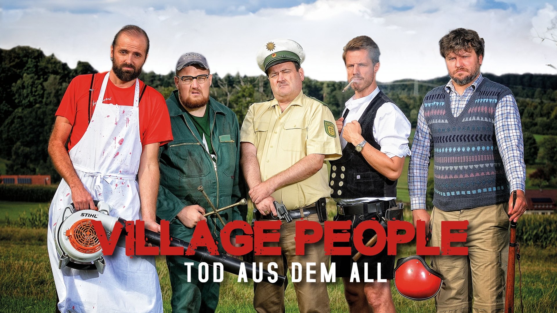 Backdrop for Village People - Tod aus dem All