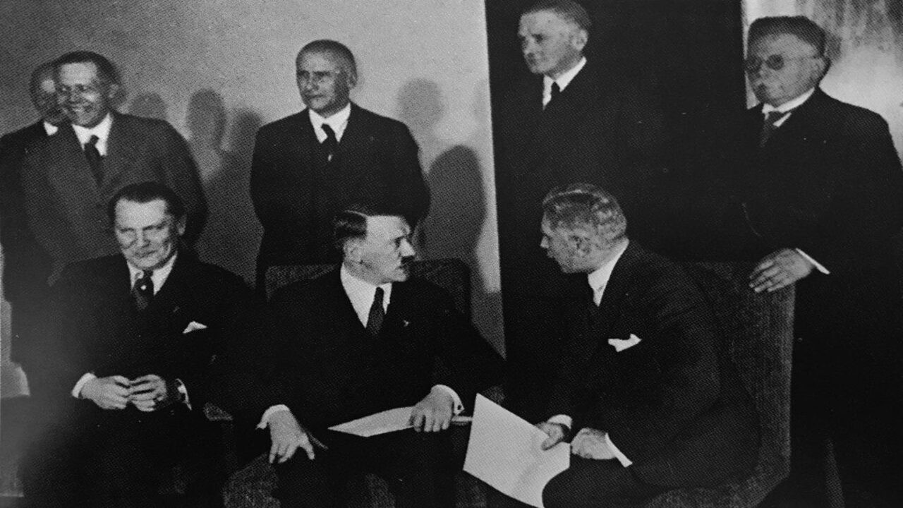 Backdrop for Mein Kampf