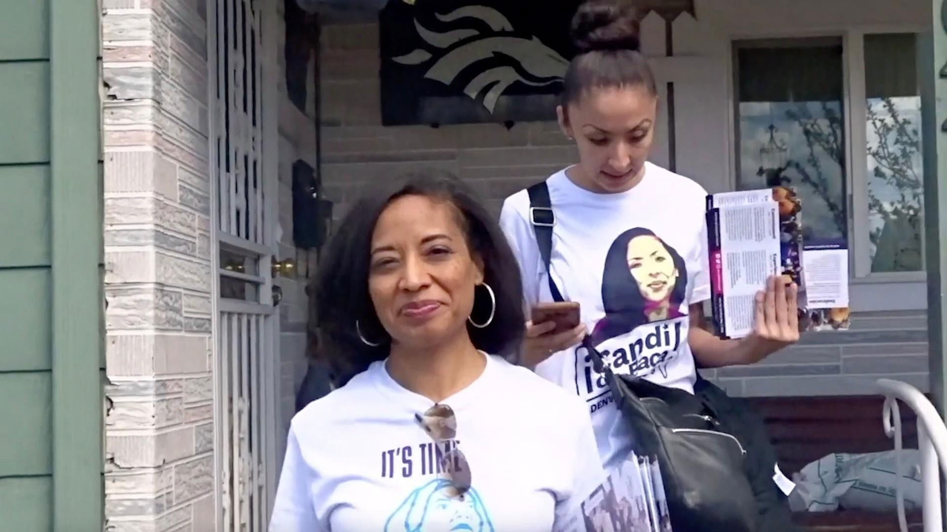 Backdrop for Running with My Girls