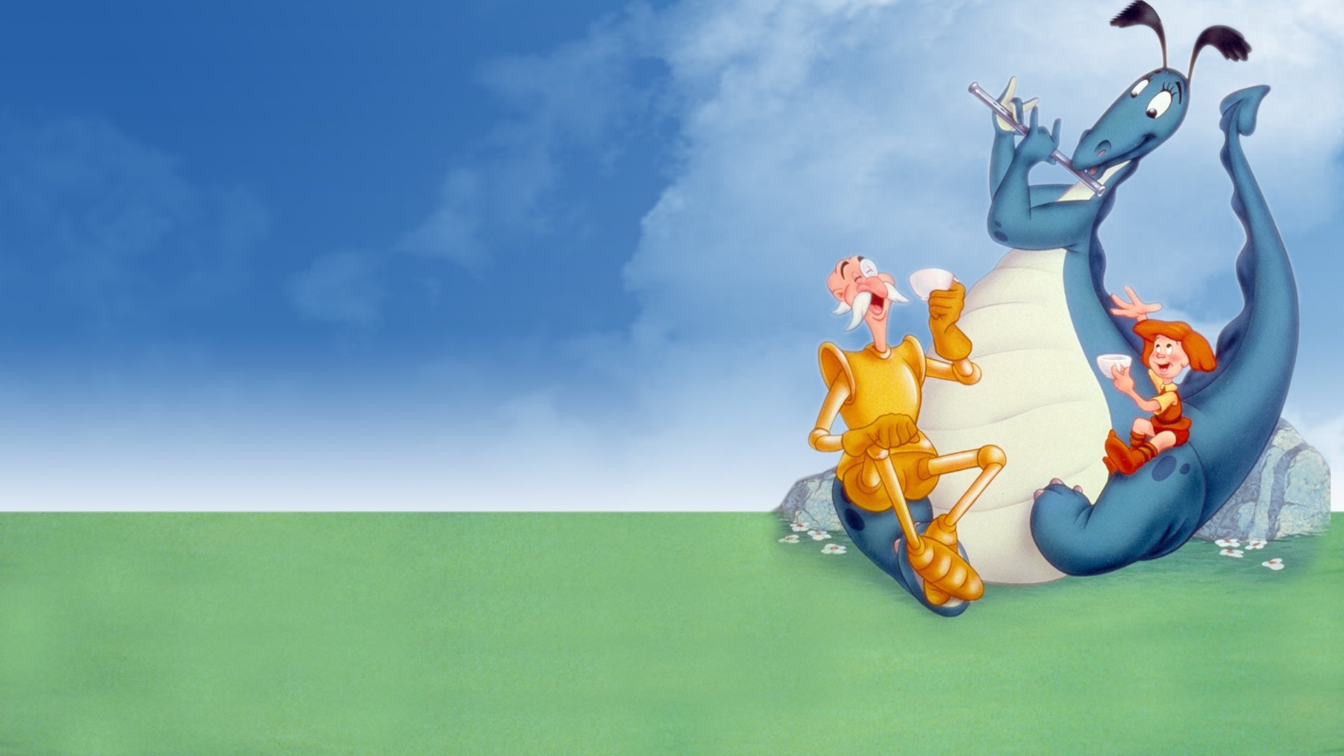 Backdrop for The Reluctant Dragon