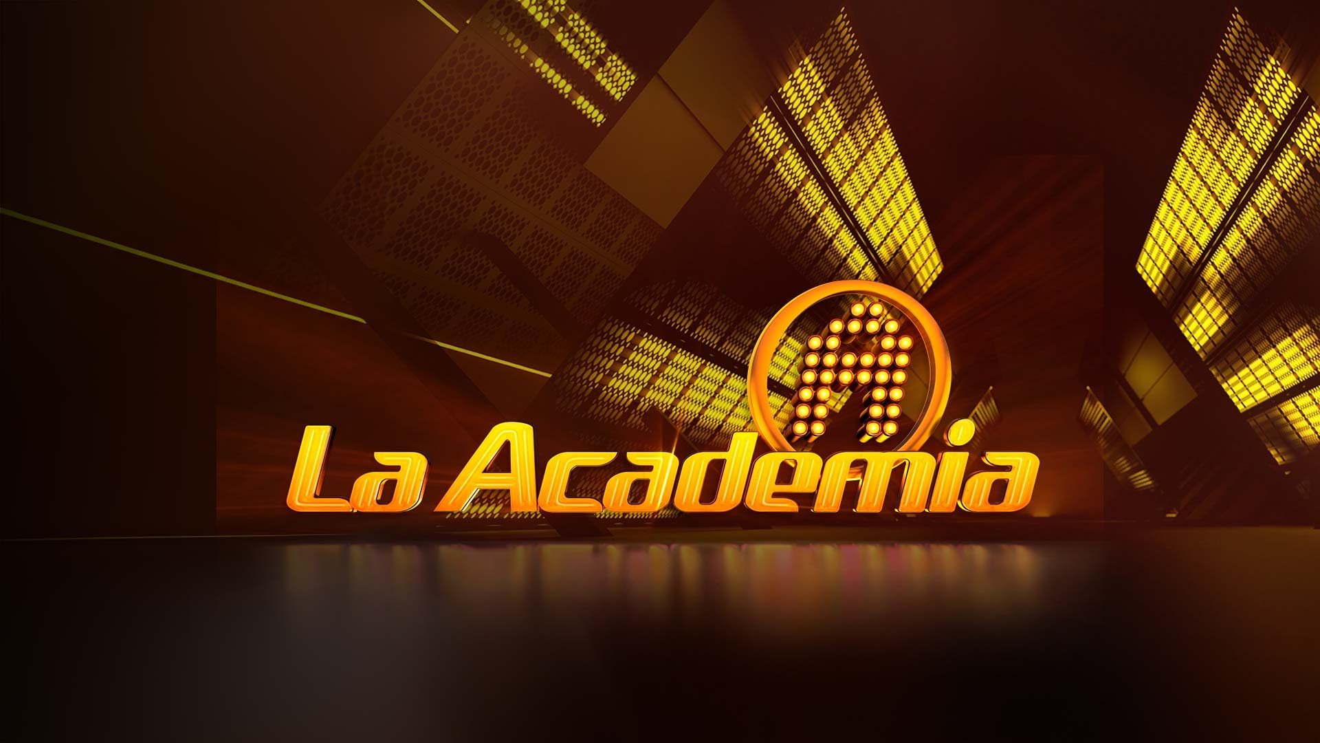 Backdrop for La Academia