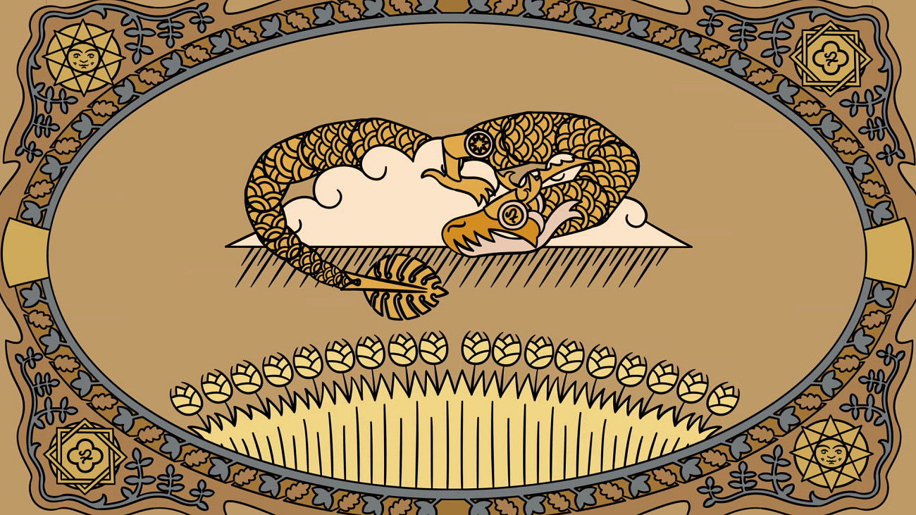 Backdrop for Le Monstre D'Or