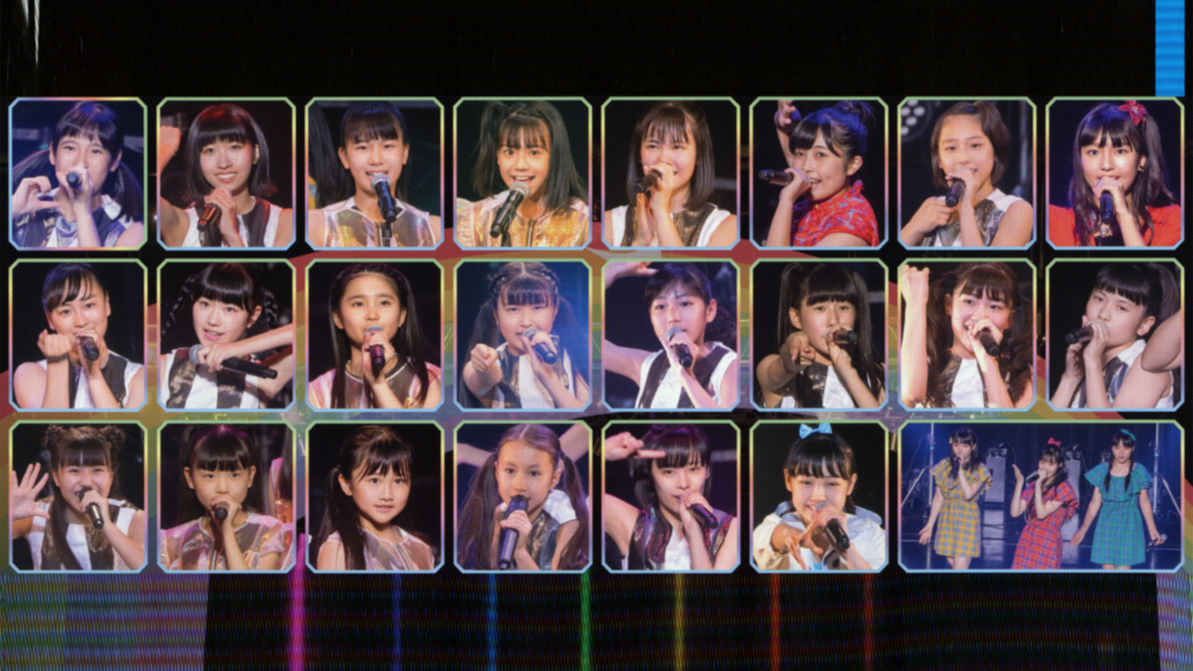 Backdrop for Hello! Project 2018 Kenshuusei Happyoukai 6gatsu ~Niji~