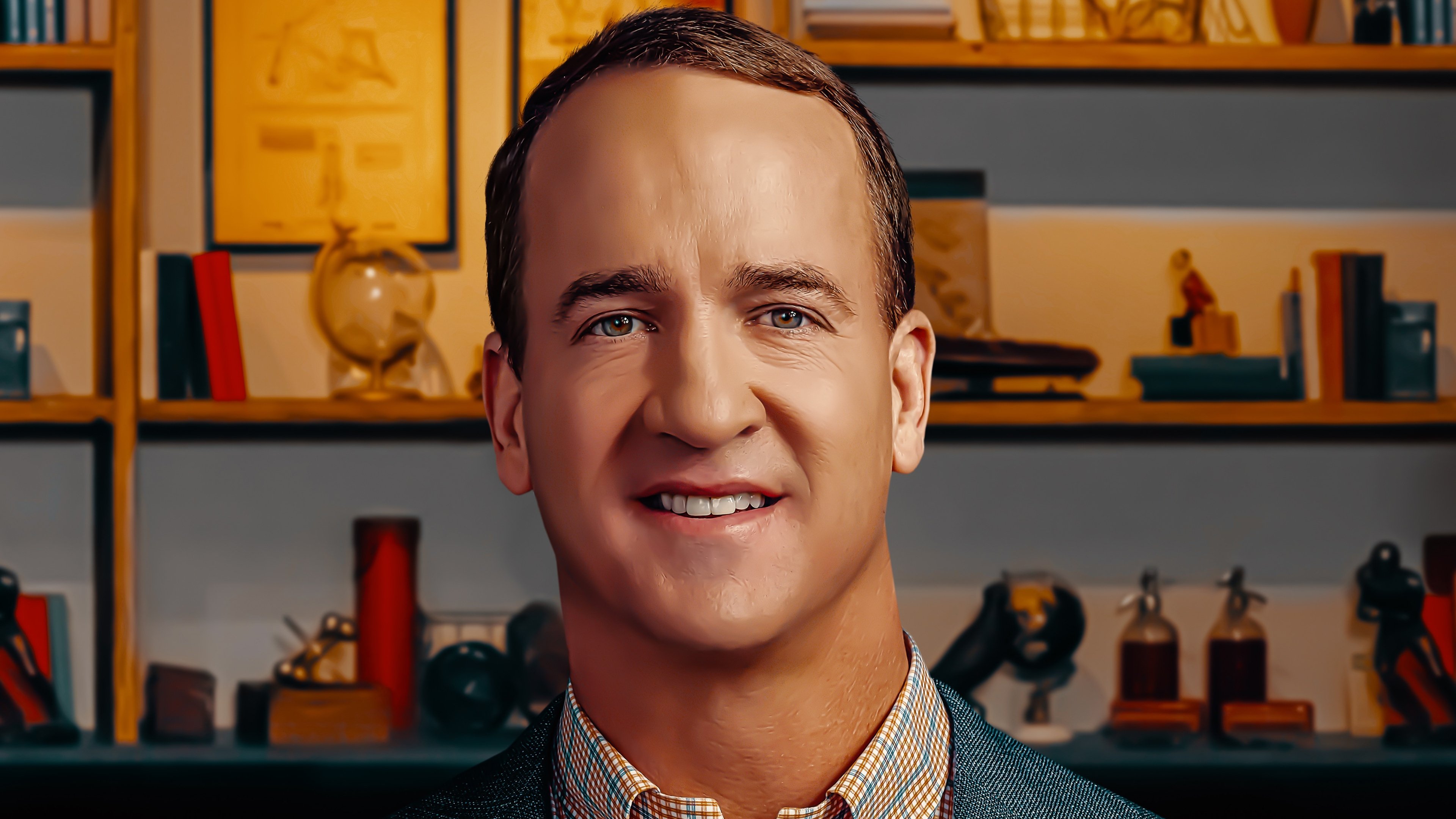 Backdrop for History's Greatest of All Time with Peyton Manning