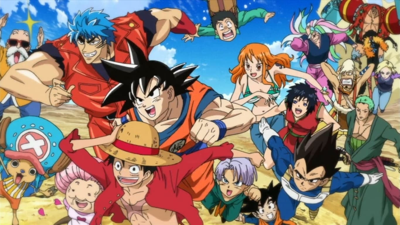 Backdrop for Dream 9 Toriko x One Piece x Dragon Ball Z Super Collaboration Special!!
