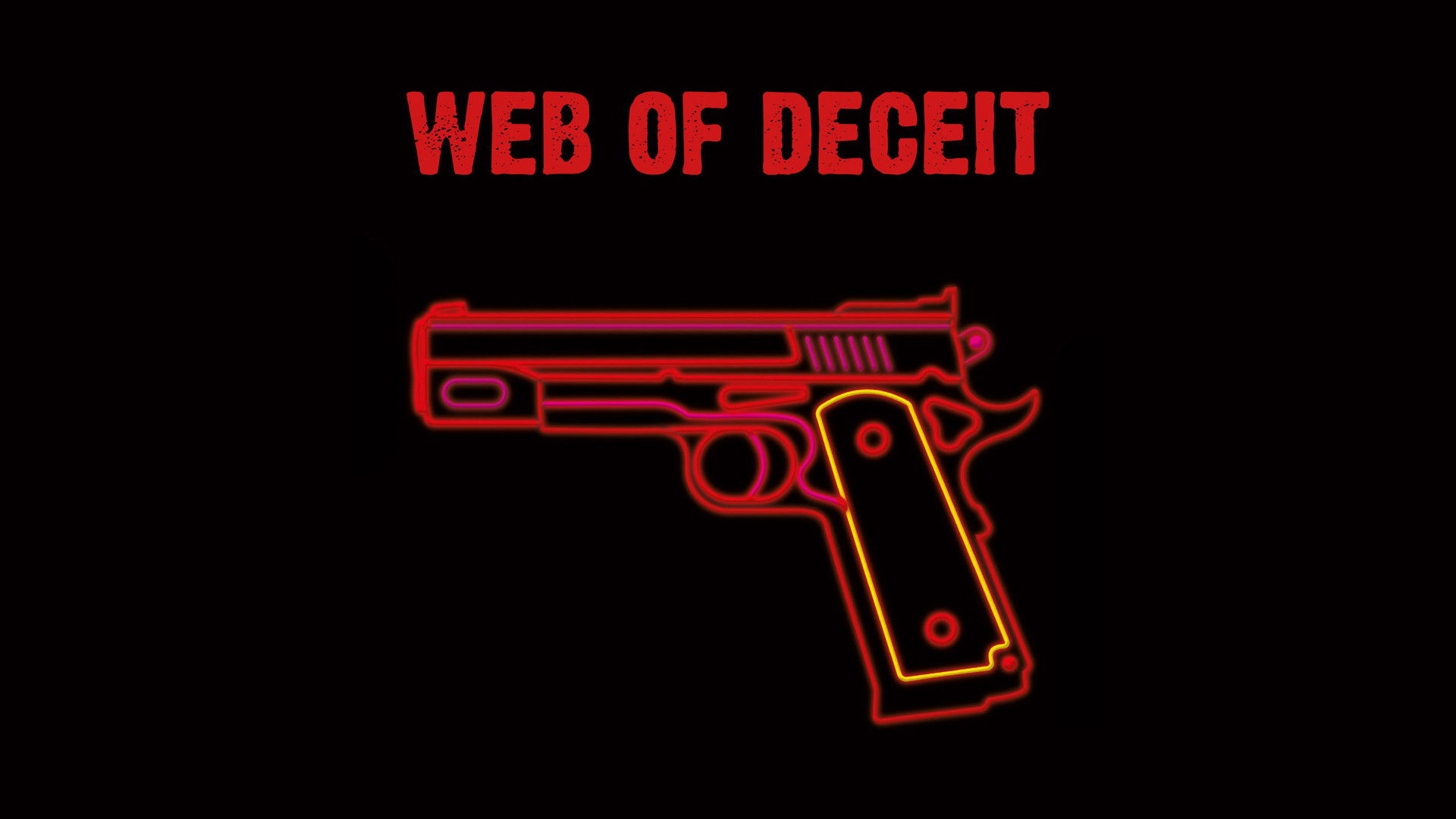Backdrop for Web of Deceit