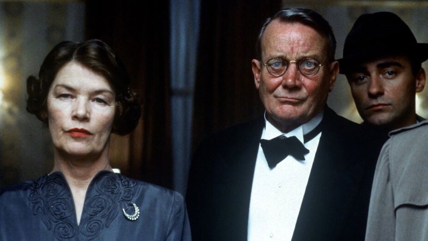 Backdrop for A Murder of Quality