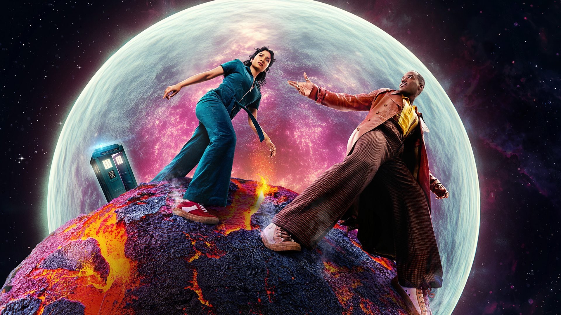 Backdrop for Doctor Who: Wish World & The Reality War