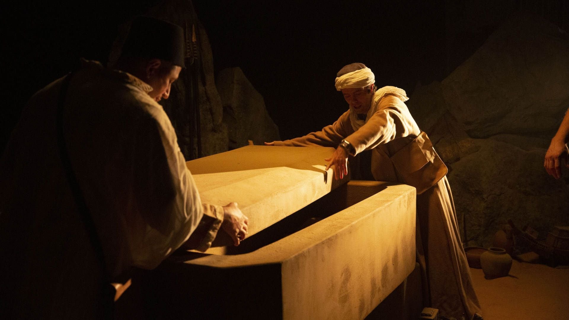 Backdrop for Mummy Mysteries