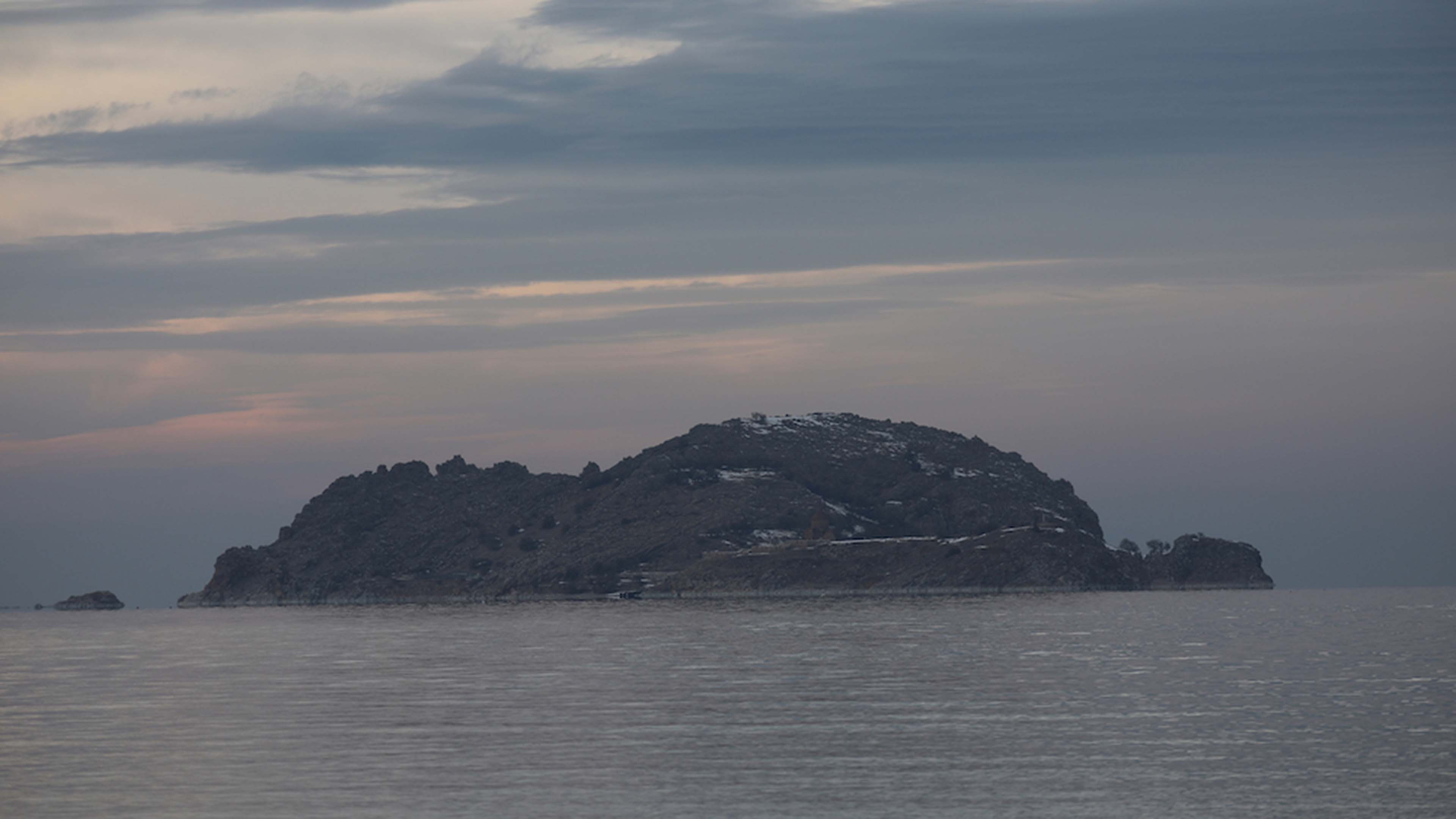 Backdrop for A Strange Sight to Behold: The Van Lake Monster