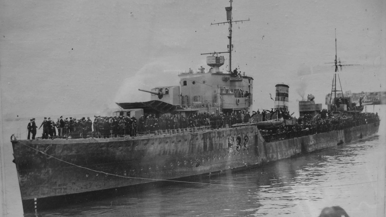 Backdrop for Dunkirk