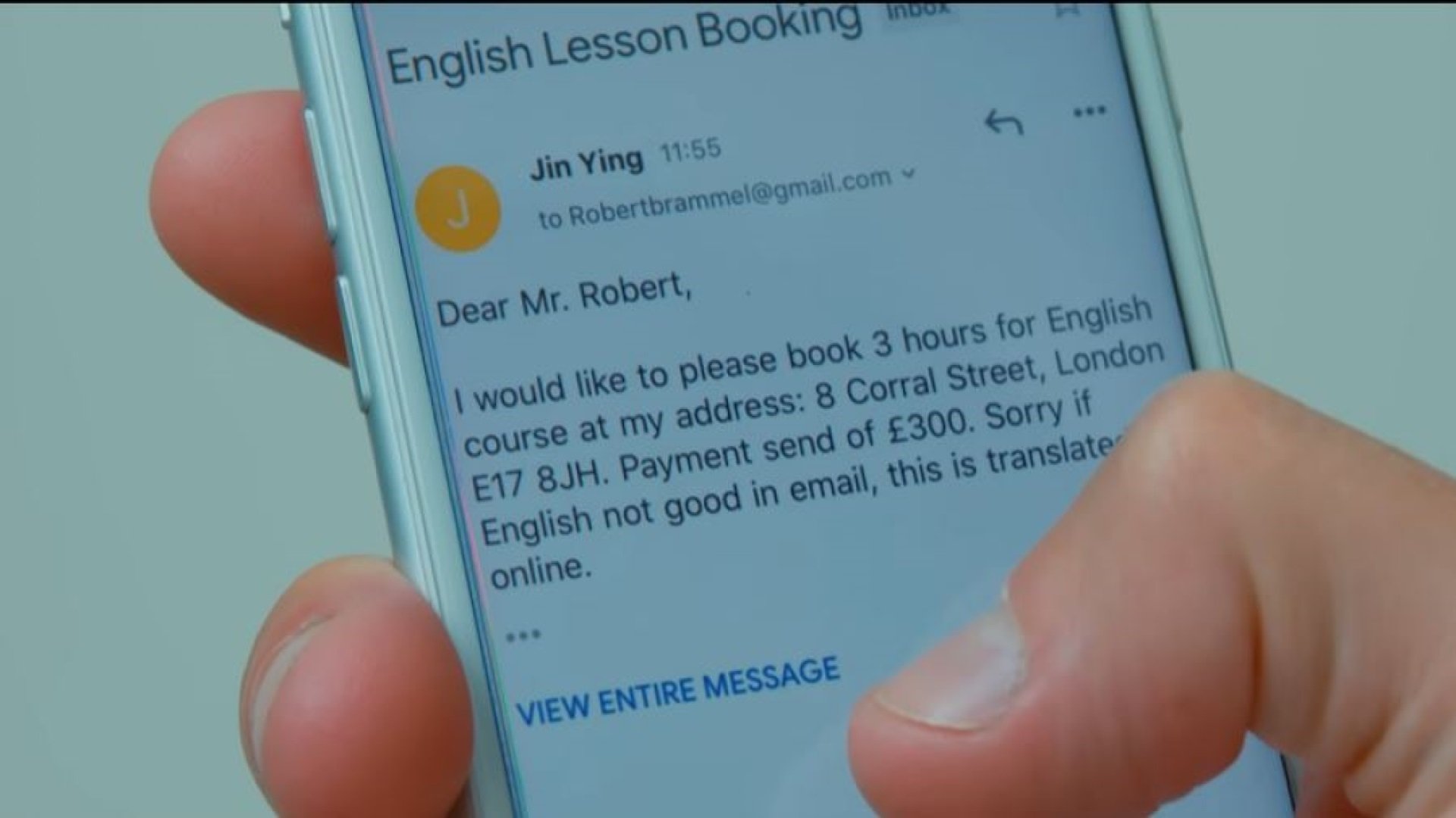 Backdrop for The English Teacher