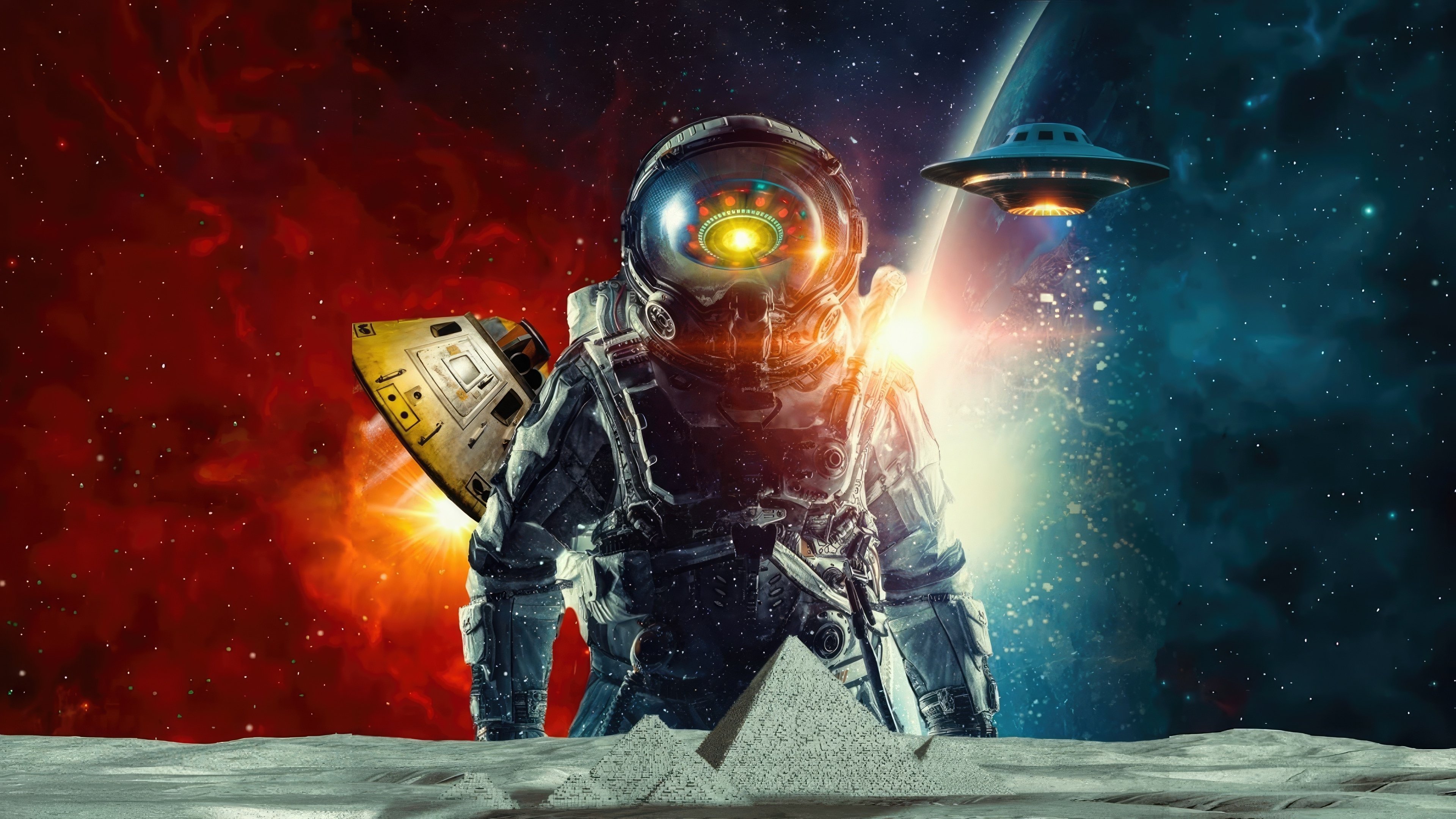 Backdrop for Secret Space UFOs: Apollo 1-11