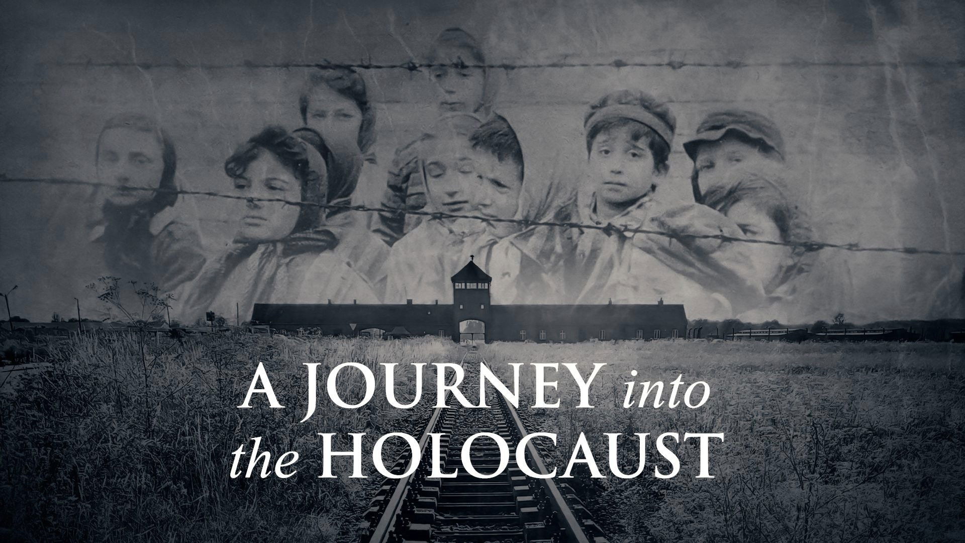 Backdrop for A Journey Into the Holocaust