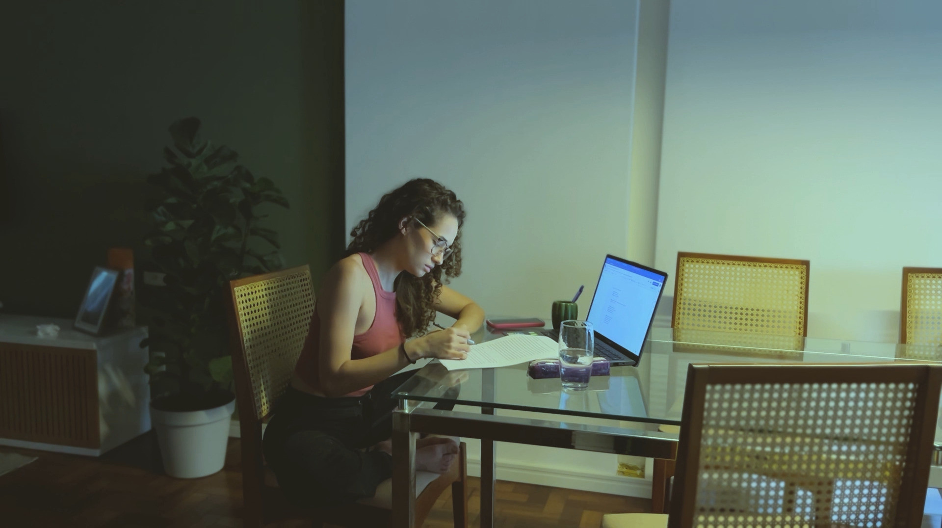 Backdrop for Enchained