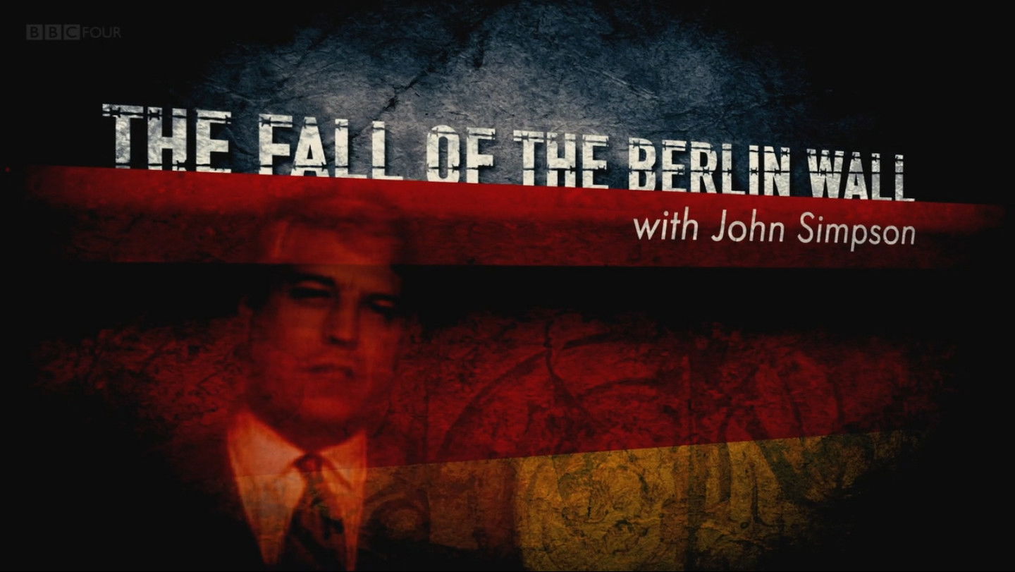 Backdrop for The Fall of the Berlin Wall with John Simpson