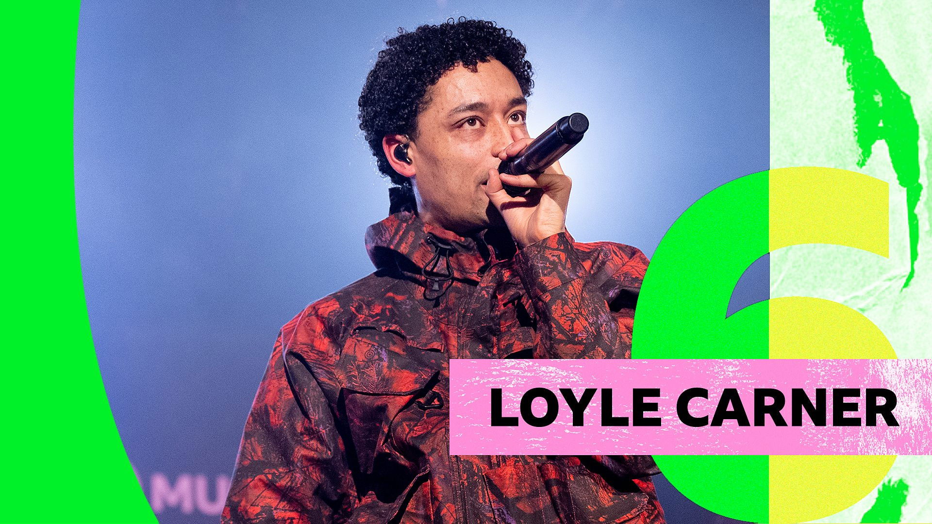 Backdrop for Loyle Carner - 6 Music Festival