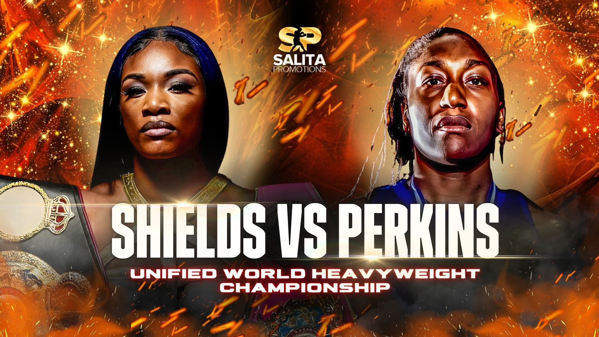 Backdrop for Claressa Shields vs. Danielle Perkins