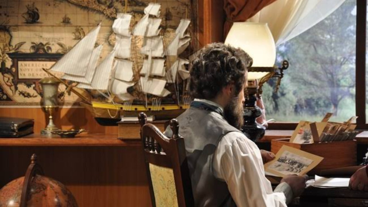 Backdrop for Jules Verne: a Lifelong Journey