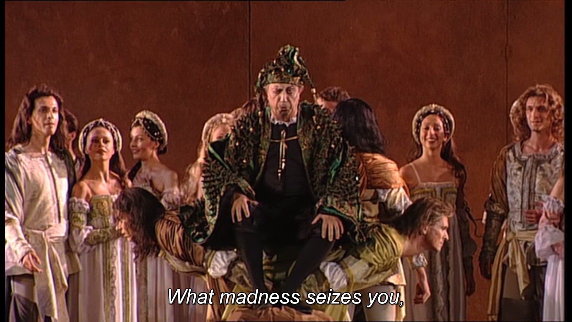 Backdrop for Rigoletto