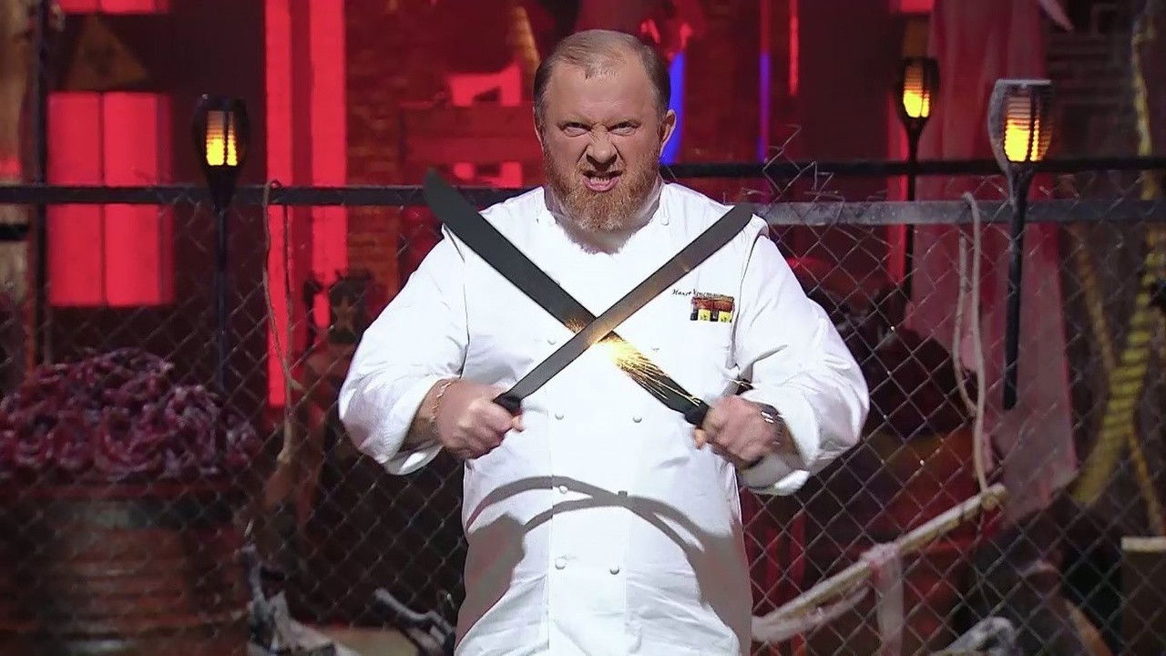 Backdrop for Hell's Kitchen Russia