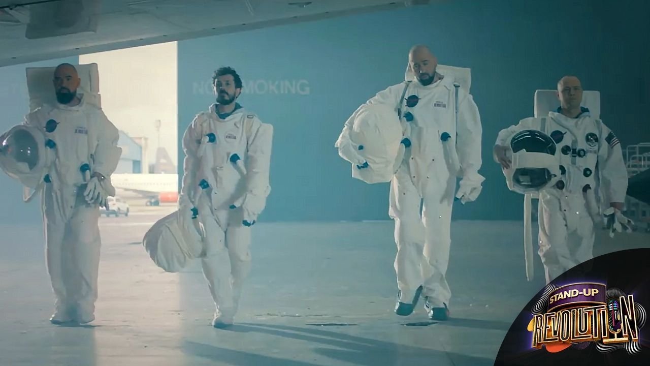 Backdrop for Stand-Up Revolution