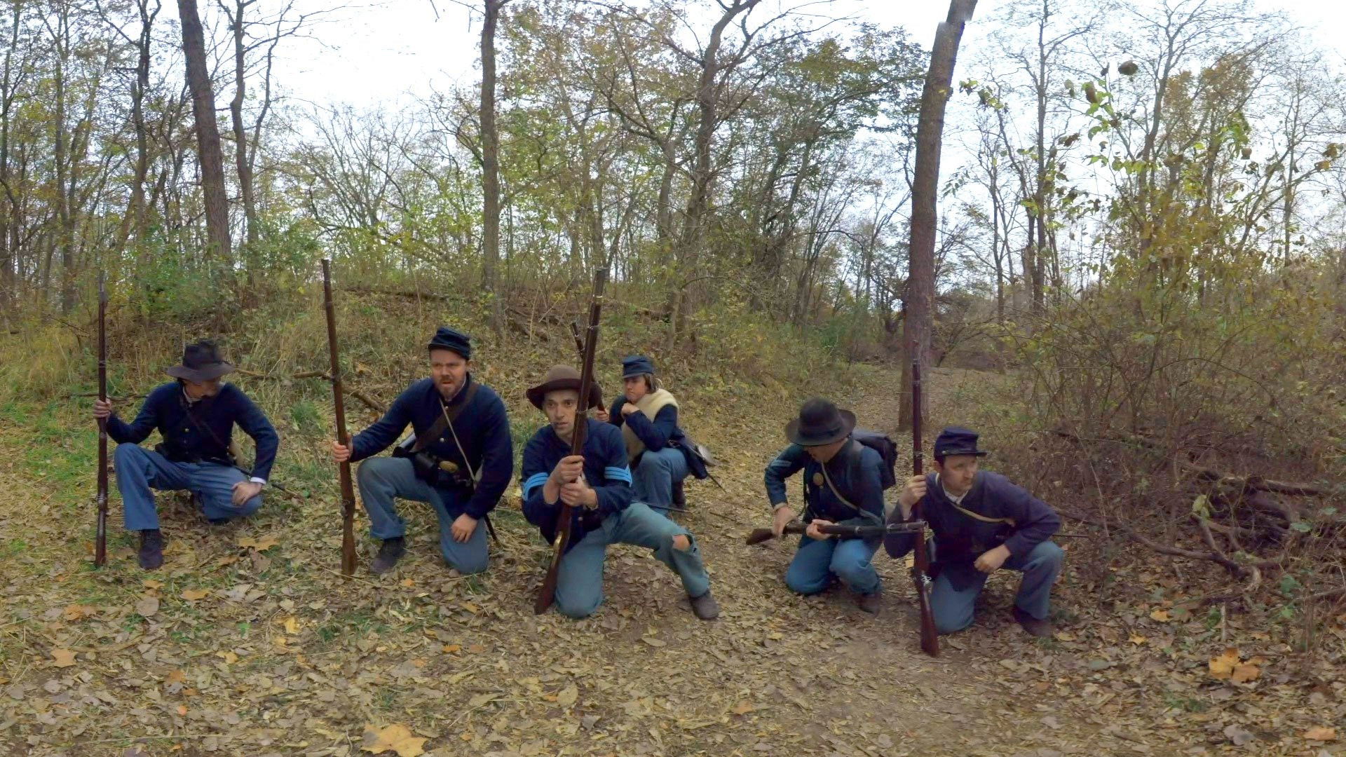 Backdrop for Civil War 1864: A Virtual Reality Experience