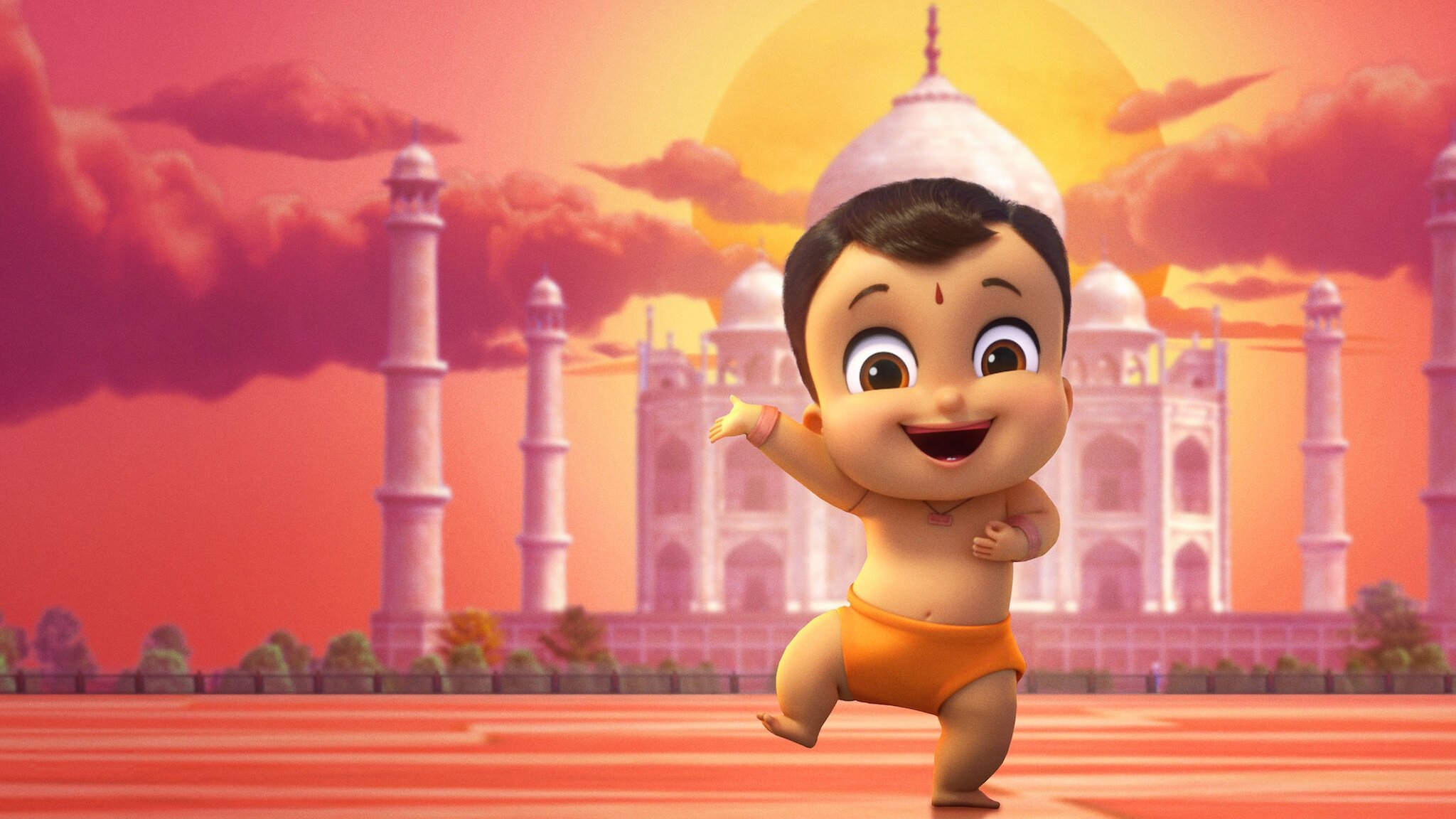 Backdrop for Mighty Little Bheem: I Love Taj Mahal