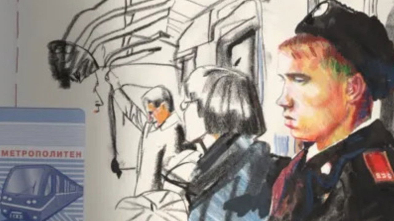 Backdrop for Portraits of Moscow Voyages: In Search of Laika