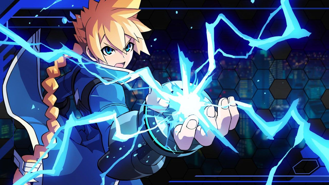 Backdrop for Azure Striker Gunvolt