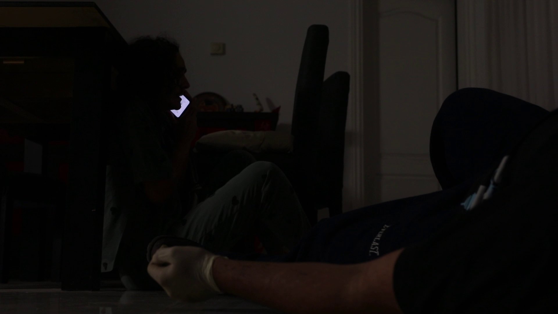 Backdrop for Dial M for Murder