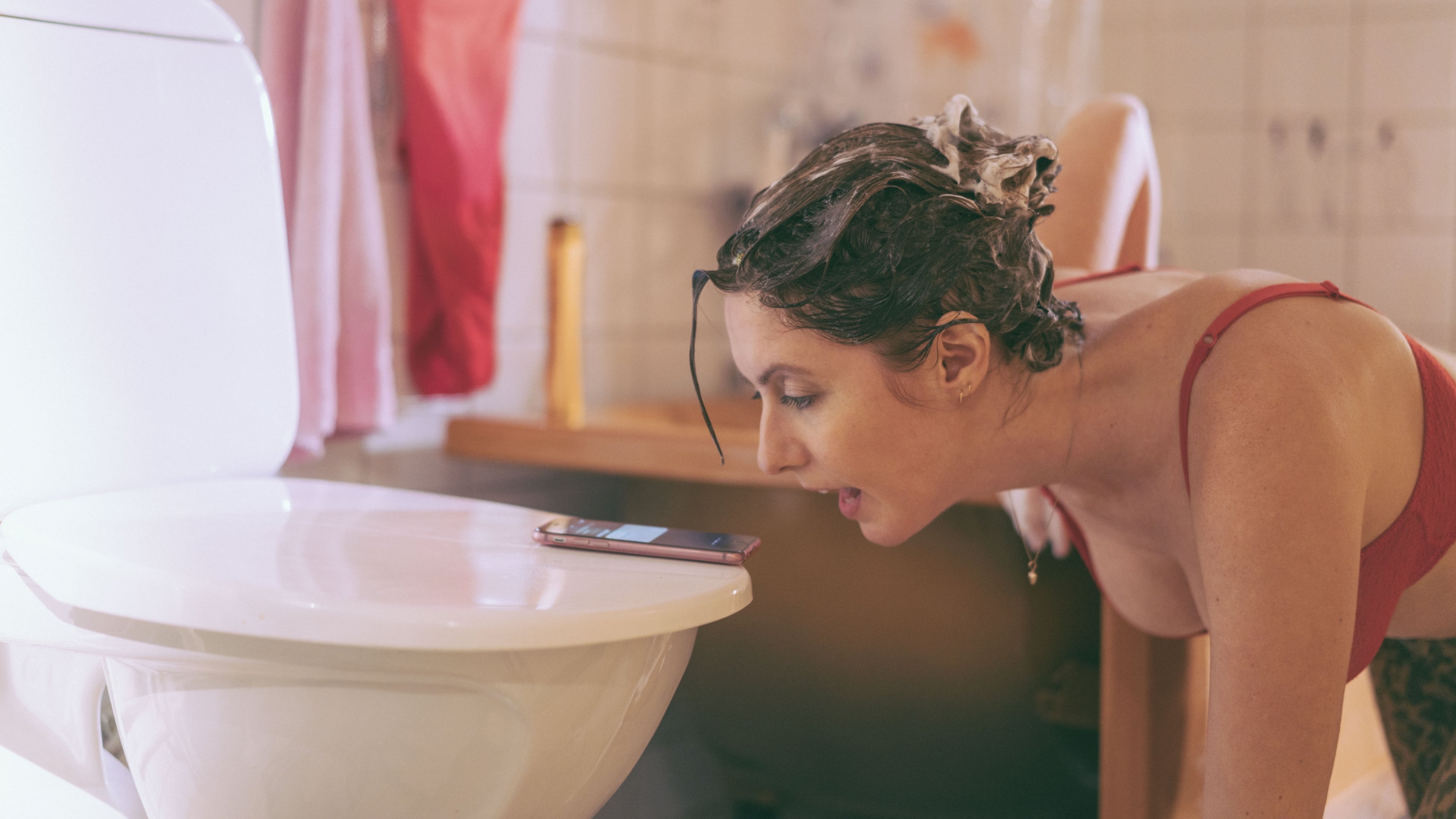 Backdrop for Call Mom!