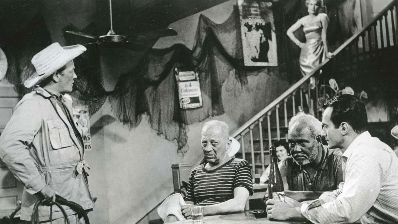 Backdrop for Hell on Devil's Island