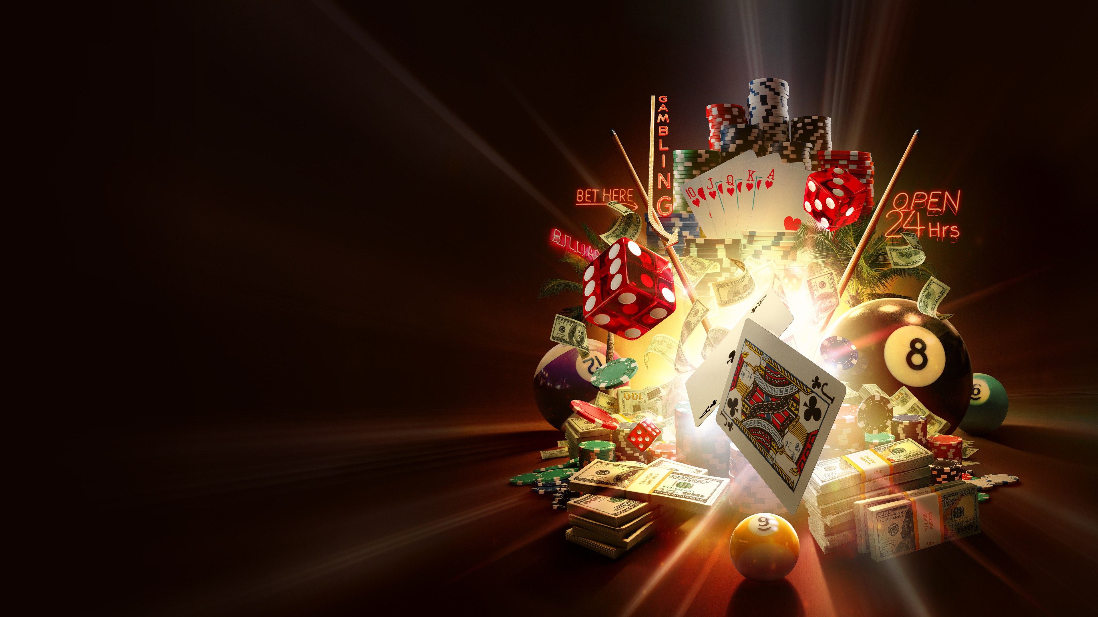 Backdrop for Hustlers Gamblers Crooks