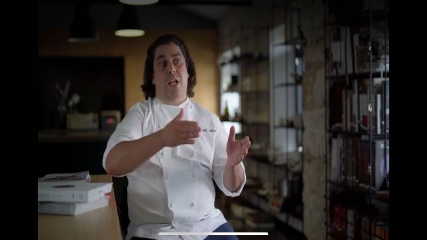 Backdrop for Veira: más allá de los fogones