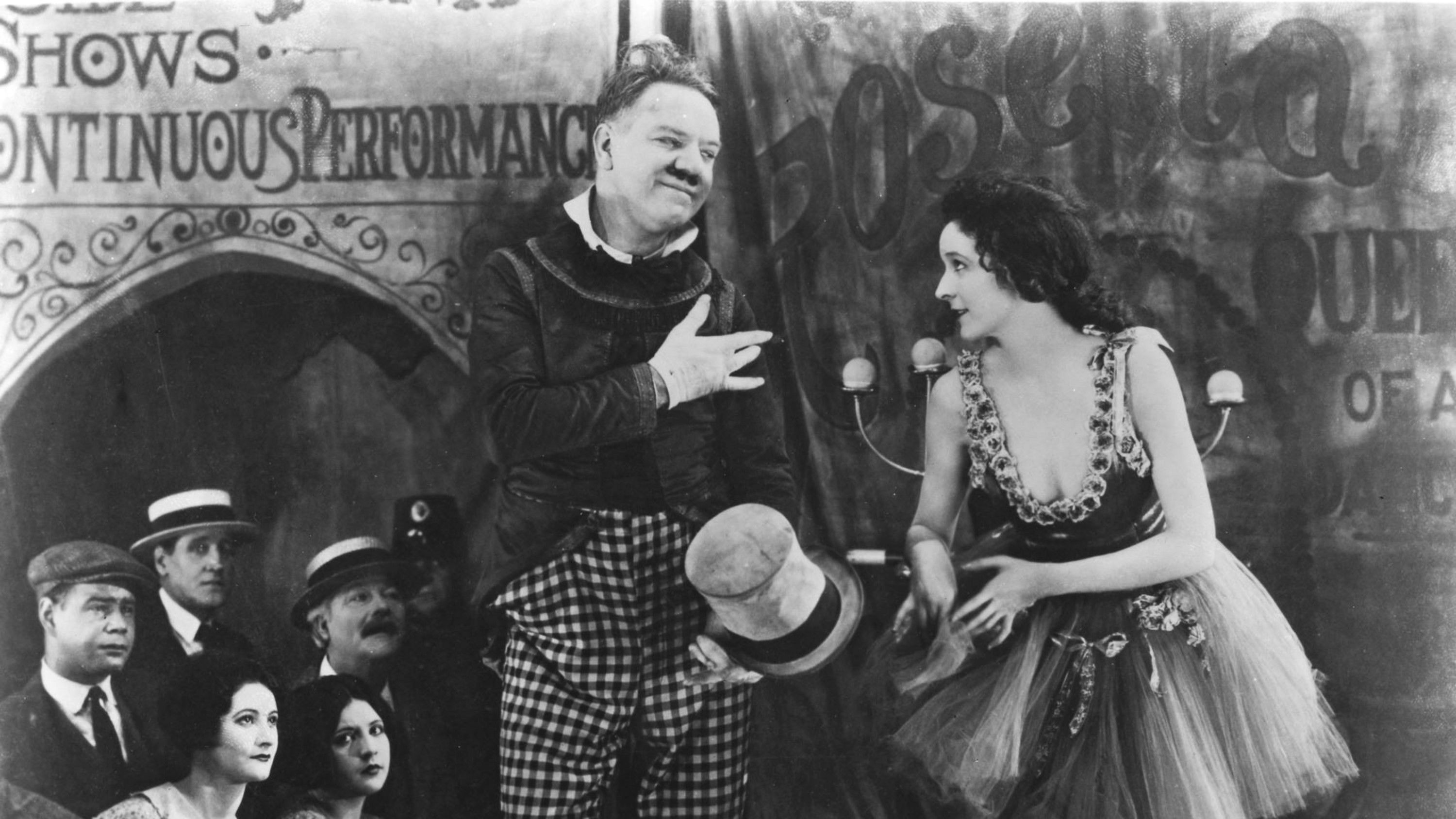 Backdrop for Sally of the Sawdust