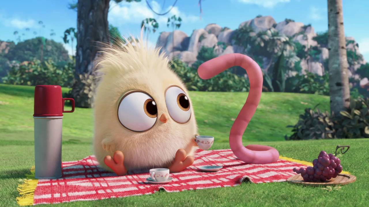 Backdrop for Angry Birds: The Early Hatchling Gets the Worm