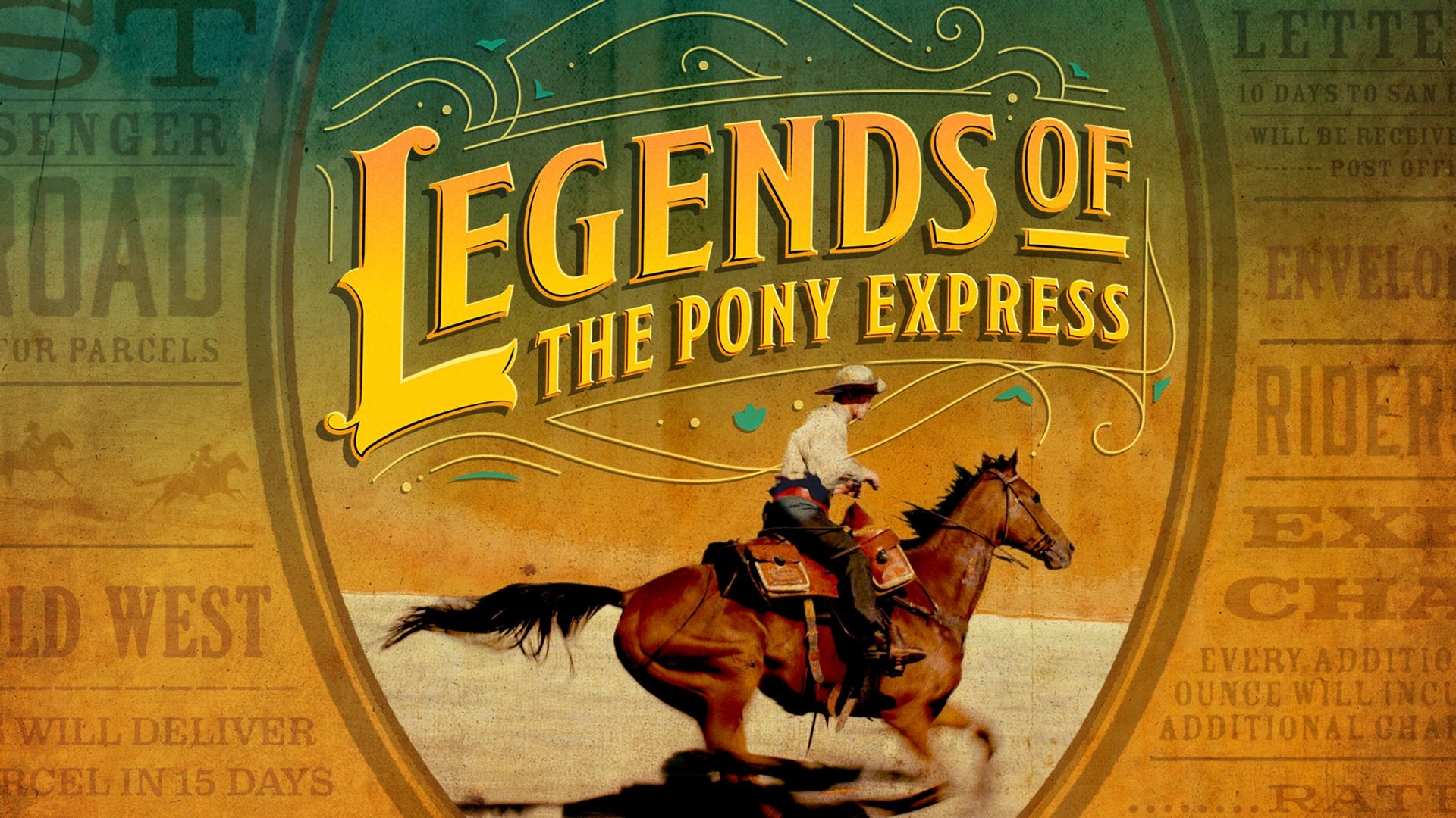 Backdrop for Legends of the Pony Express