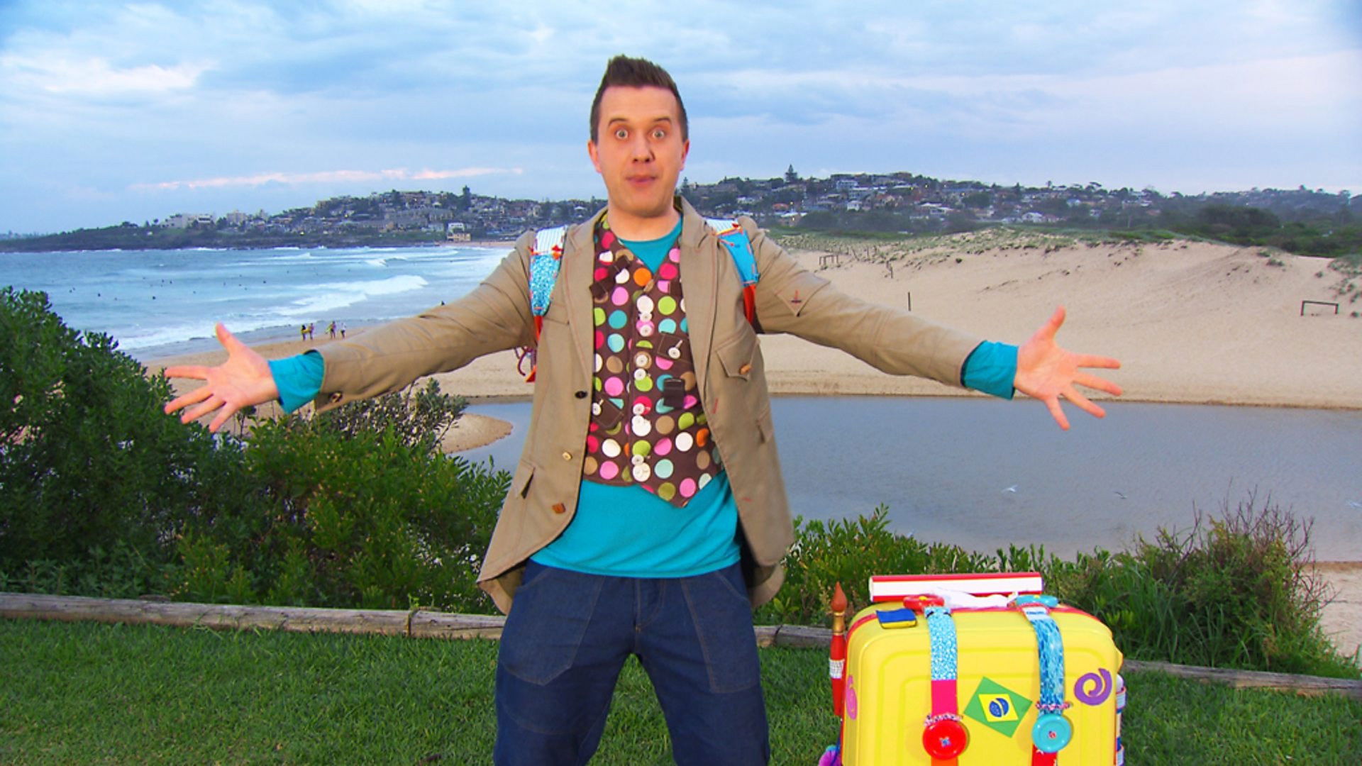 Backdrop for Mister Maker Around the World