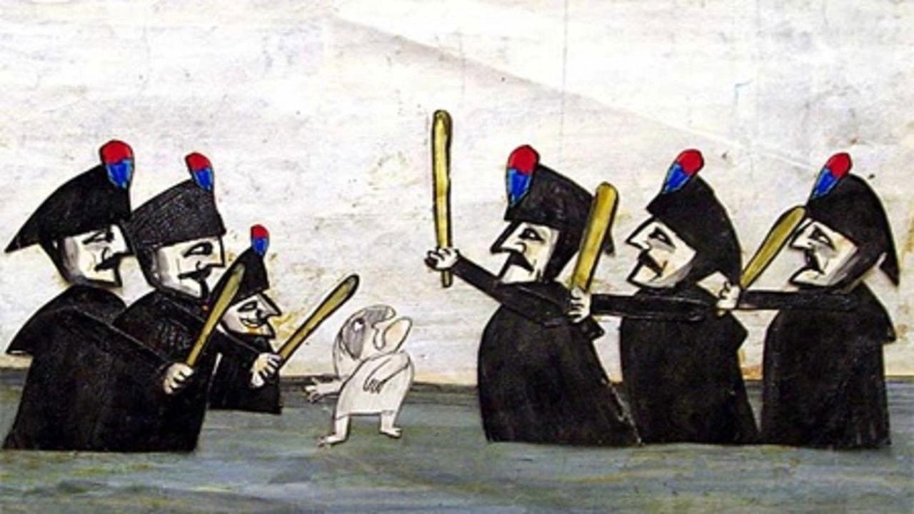 Backdrop for Pulcinella