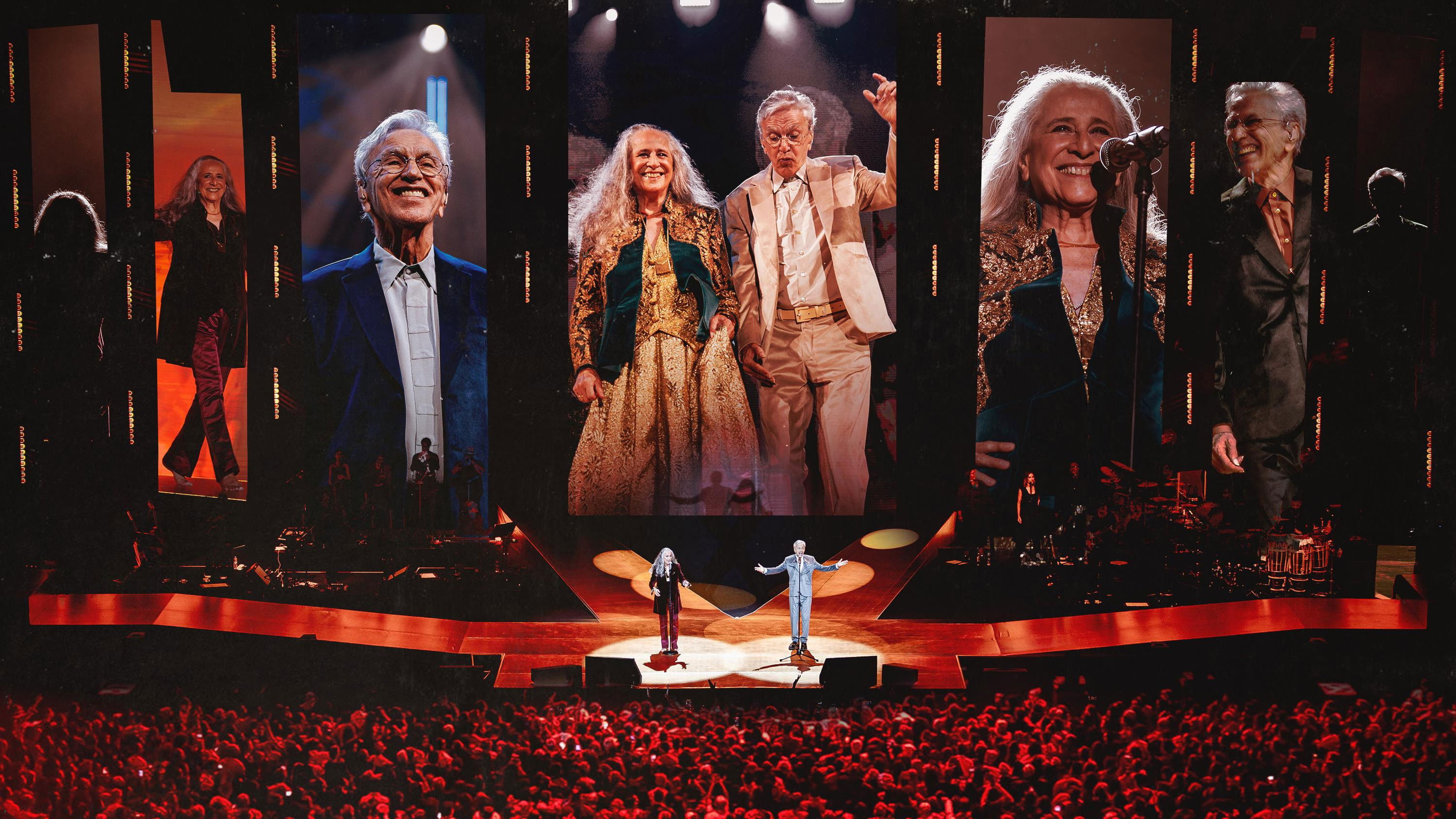 Backdrop for Caetano e Bethânia Ao Vivo