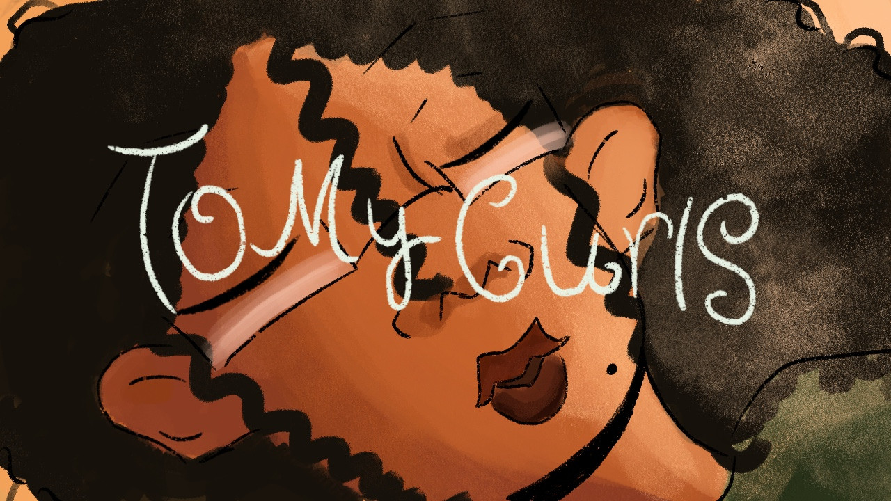 Backdrop for To My Curls