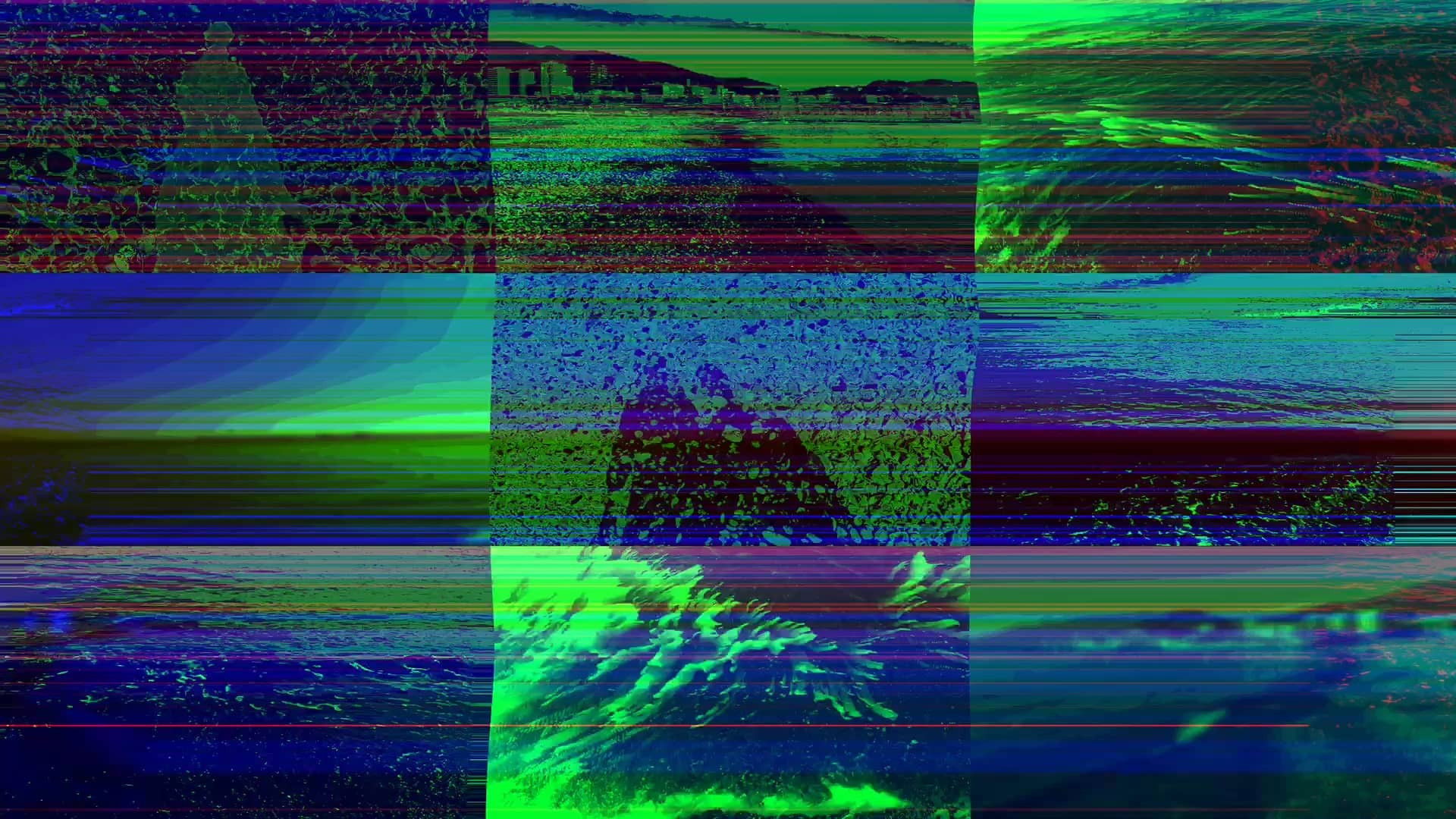 Backdrop for Glitching Offshore