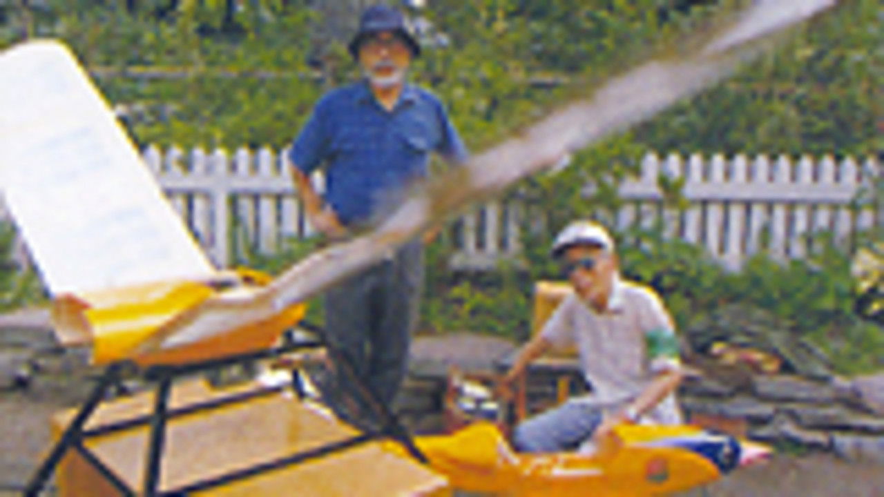 Backdrop for "The Ornithopter Story: Fly, Hiyodori Tengu!"