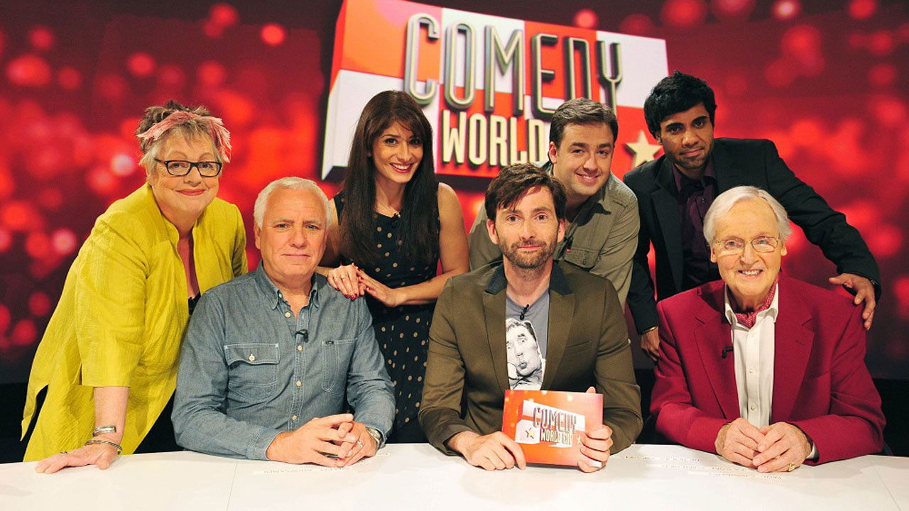 Backdrop for Comedy World Cup