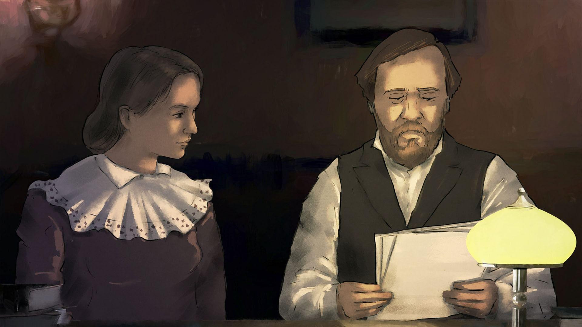 Backdrop for Gambler of his Life - F.M. Dostoyevsky