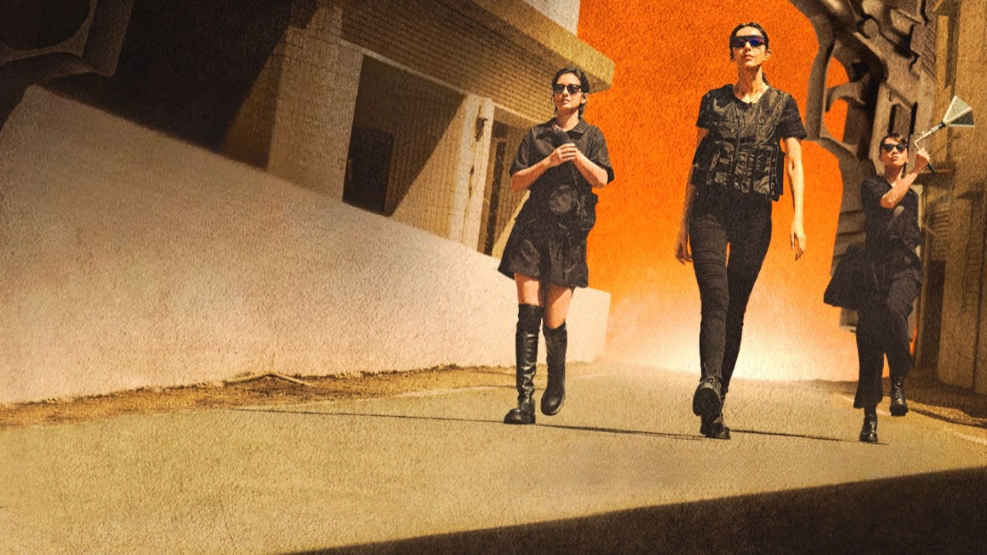 Backdrop for M Mission