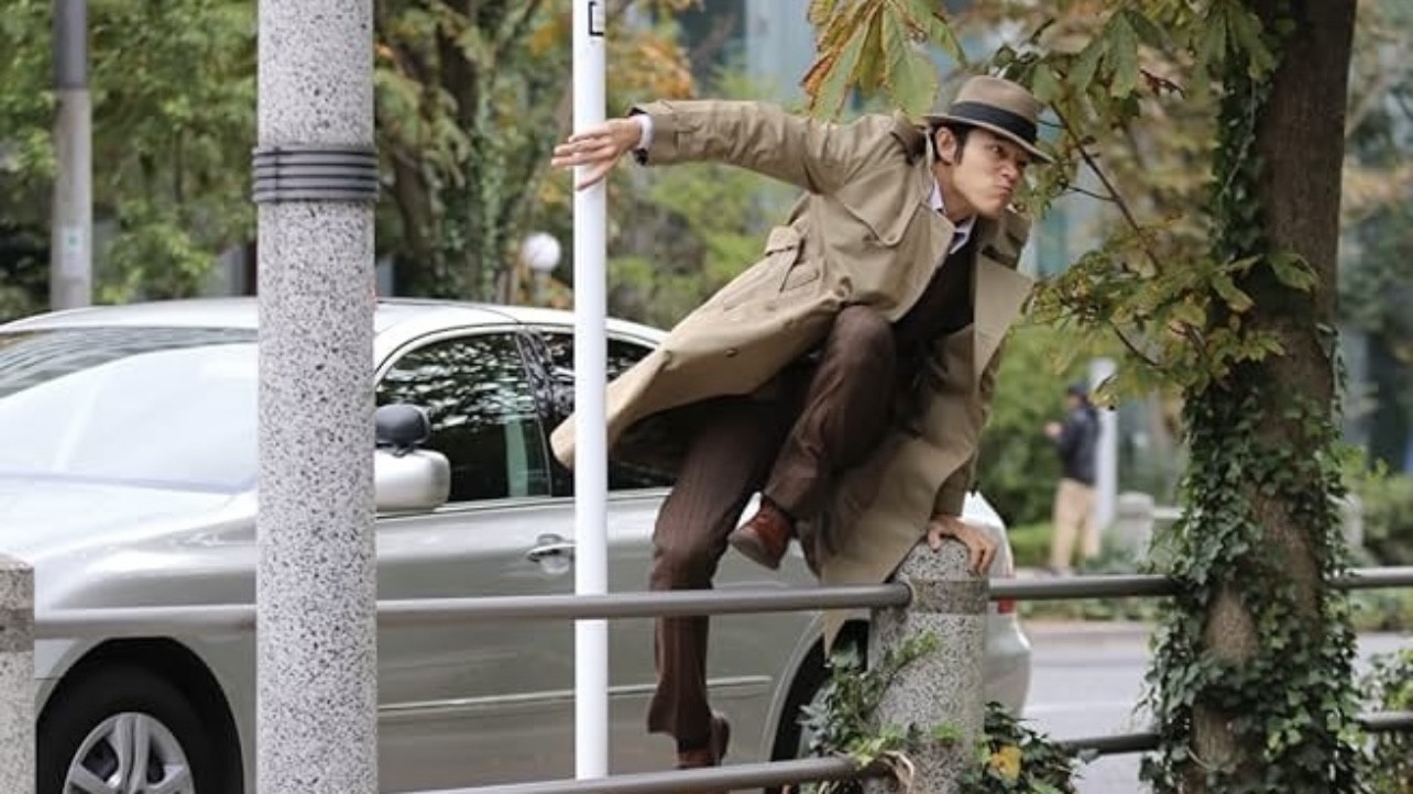 Backdrop for Inspector Zenigata